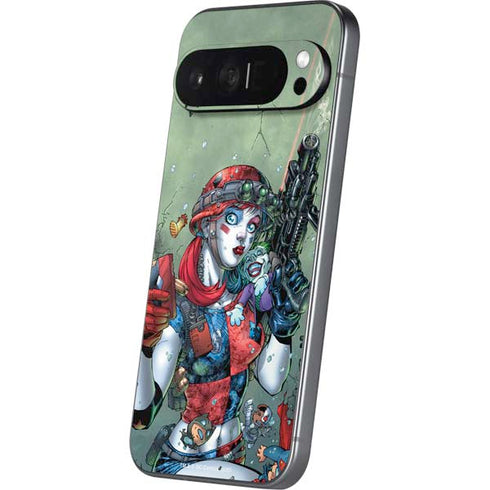 DC Comics Harley Quinn Little Black Book Cover#47 New 52 Art by Jim Lee Pixel 9 Pro XL Skin
